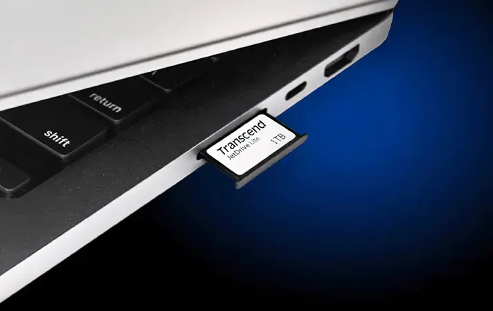 Как расширить накопитель MacBook Pro с помощью карты памяти?