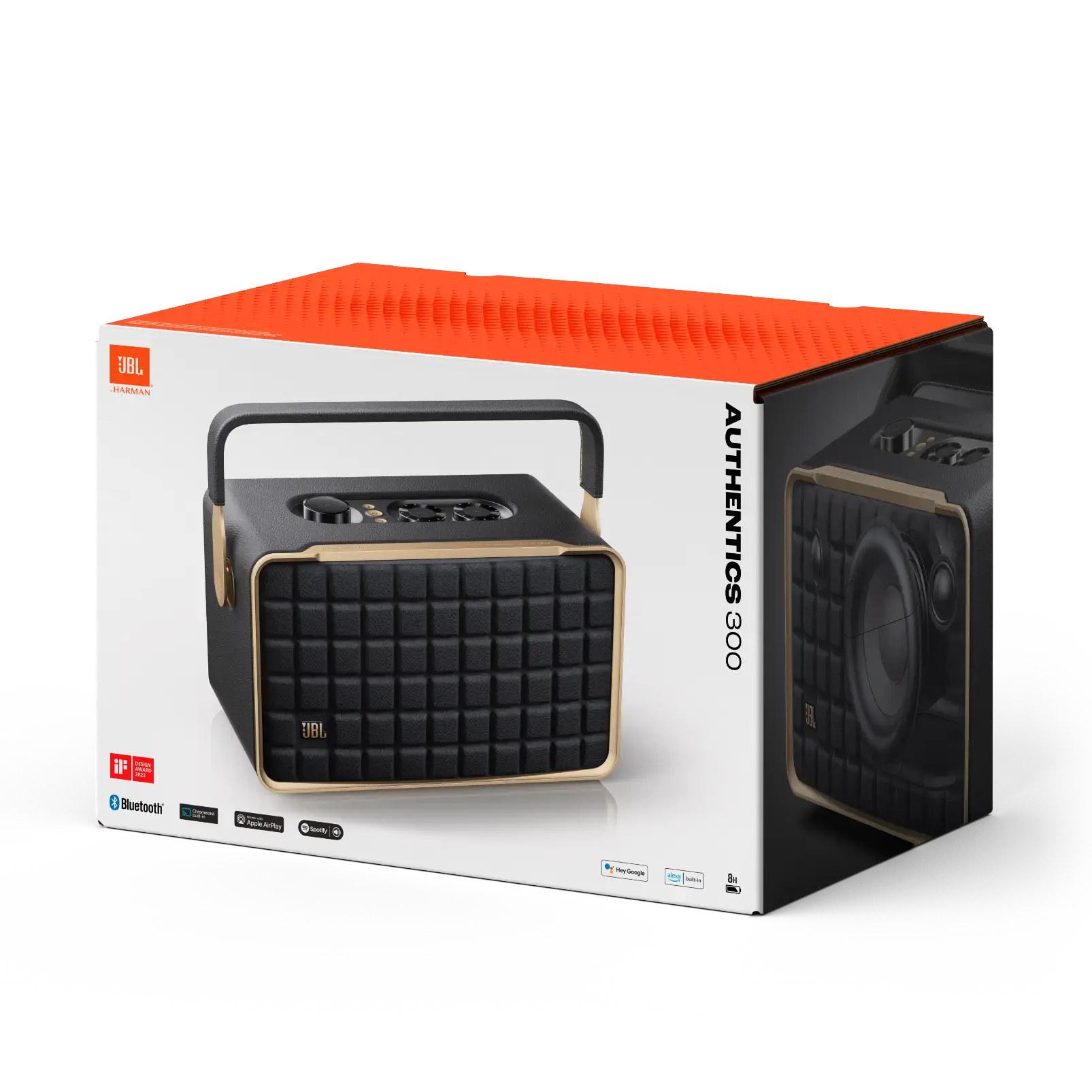 Колонка JBL Authentics 300 (JBLAUTH300BLKEP)