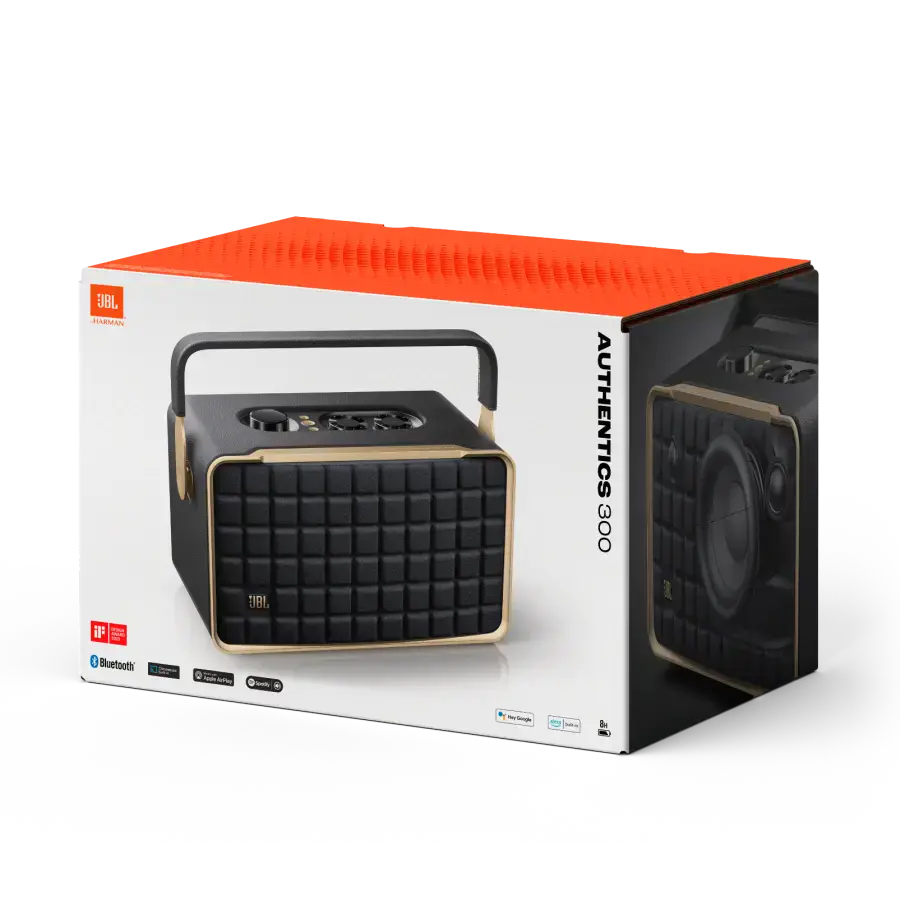 Колонка JBL Authentics 300 (JBLAUTH300BLKEP)