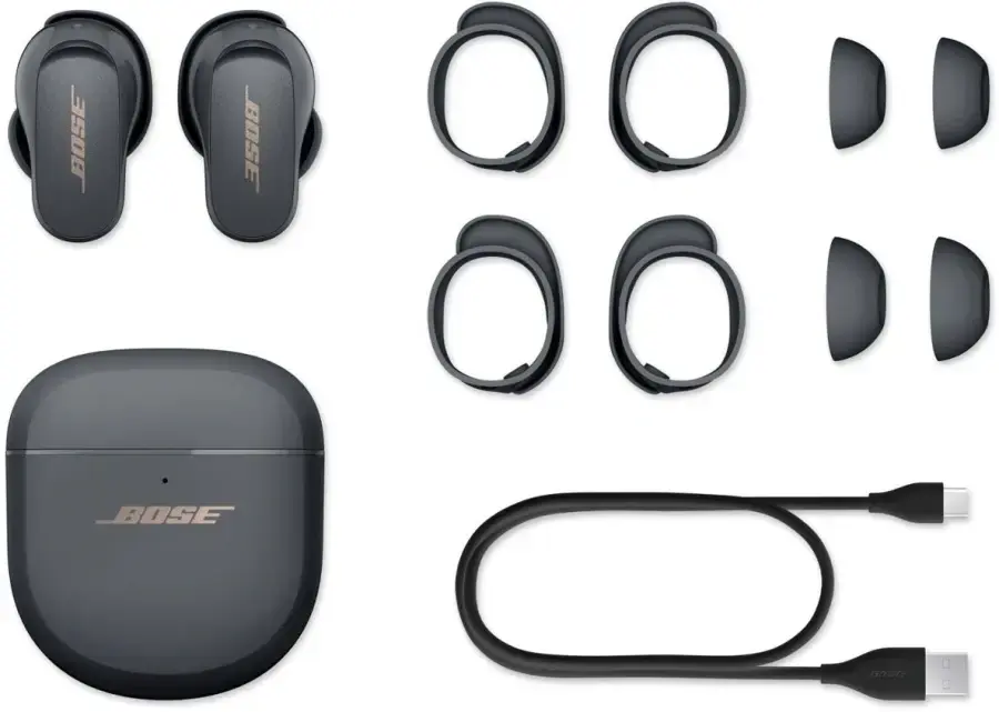Навушники Bose QuietComfort Earbuds II Eclipse - Gray (870730-0040)