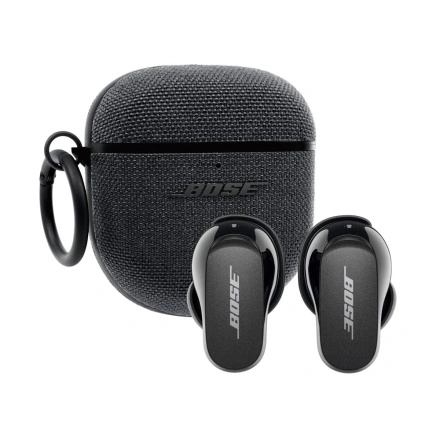 Наушники Bose QuietComfort Earbuds II with Fabric Case Cover - Triple Black (883974-0010)