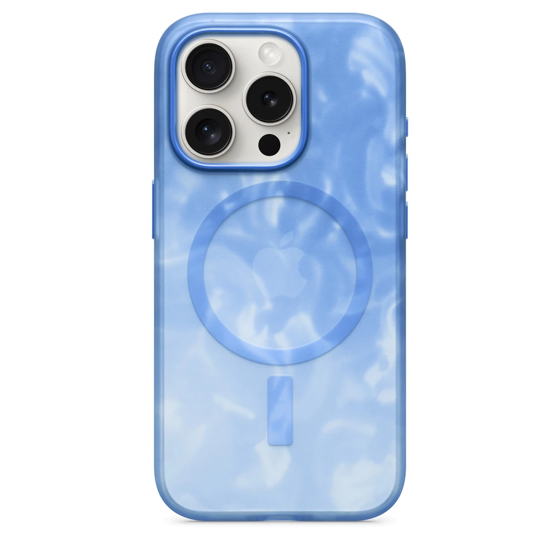 Чохол OtterBox Figura Series Case with MagSafe for iPhone 15 Pro - Blue (HR032, 77-94427)