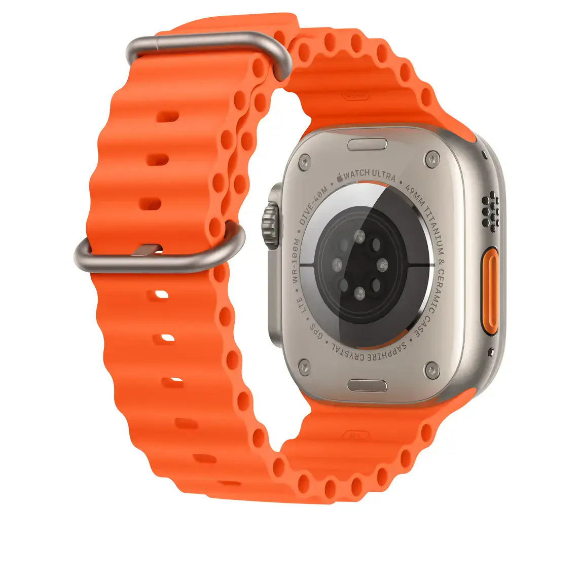 NEW NO BOX Ремешок Apple Ocean Band для Apple Watch 49mm - Orange (MT653)