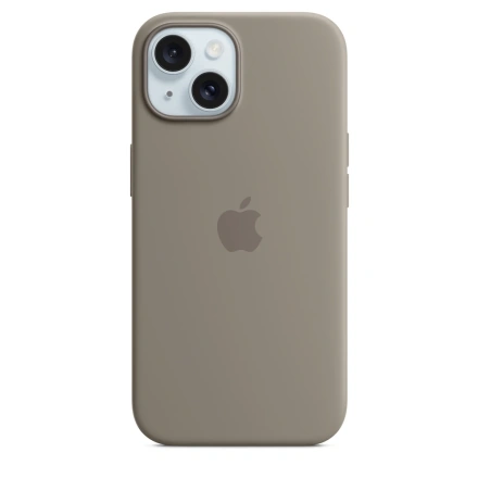 Чехол Apple iPhone 15 Silicone Case with MagSafe - Clay (MT0Q3)