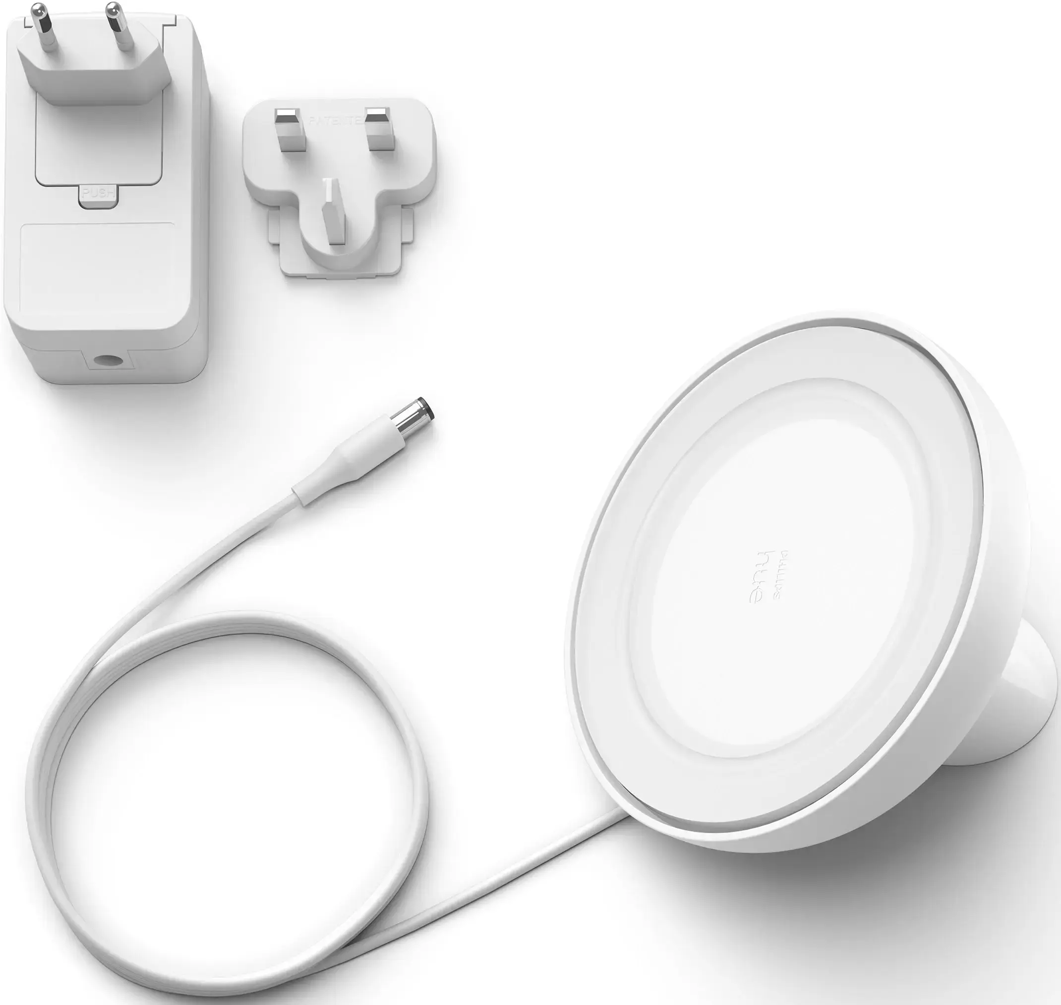 Розумна настільна лампа Philips Hue Bloom 2000K-6500K Color Bluetooth - White (929002375901)