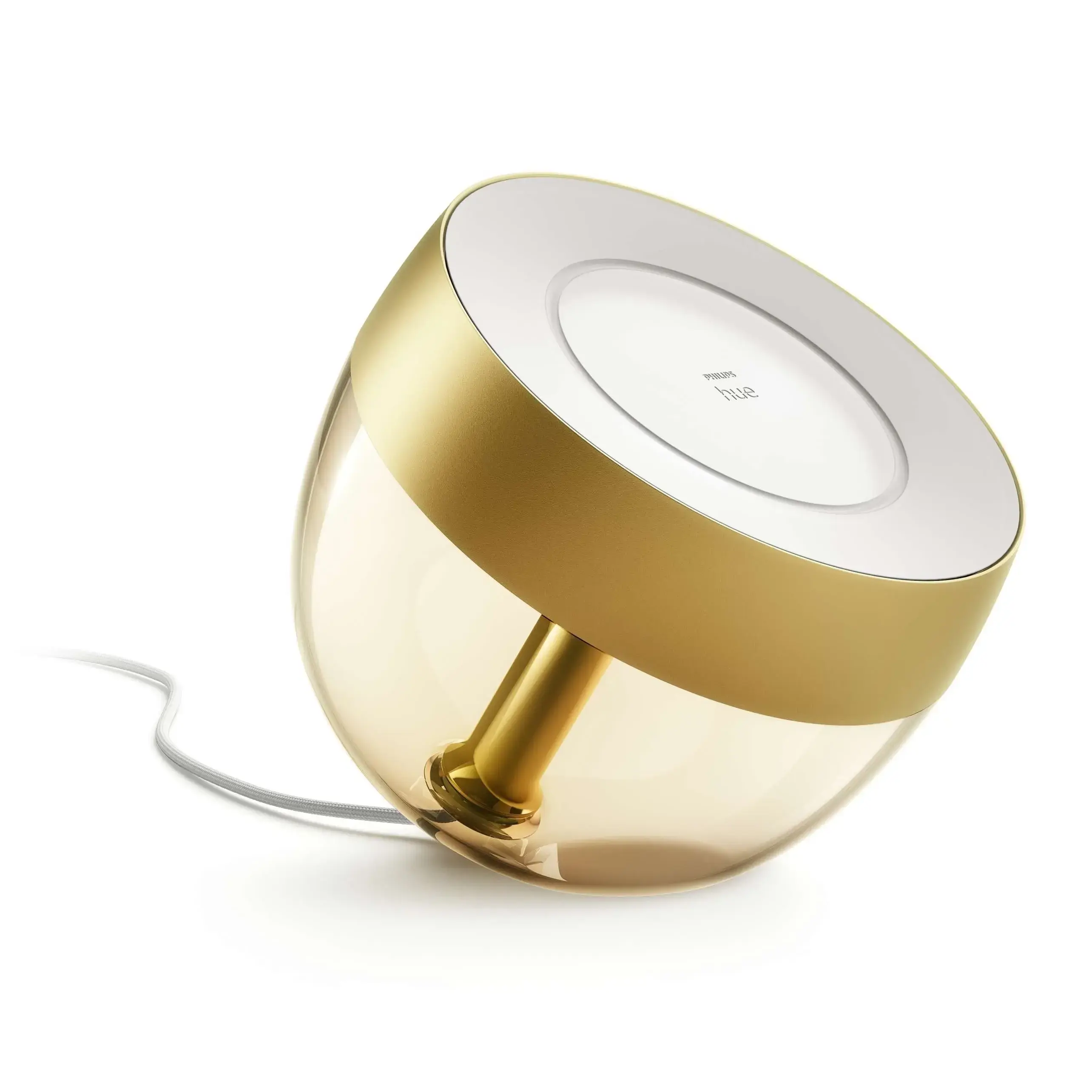 Розумна настільна лампа Philips Hue Iris 2000K-6500K Color Bluetooth - Gold (929002376401)