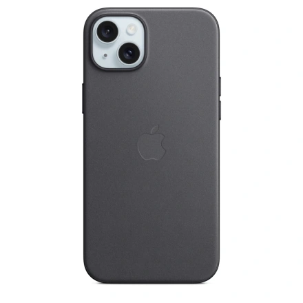 Чехол Apple iPhone 15 Plus FineWoven Case with MagSafe - Black (MT423)