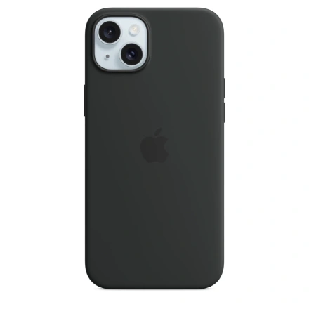 Чехол Apple iPhone 15 Plus Silicone Case with MagSafe Lux Copy - Black