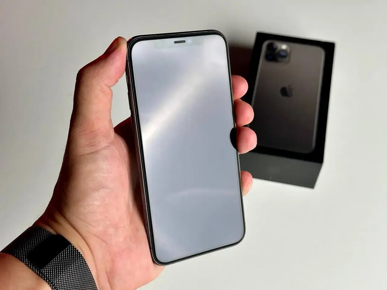 📲USED Apple iPhone 11 Pro 64GB Space Gray (MWC22) 🔋87% (Стан - 9.9/10, Комплект - iPhone, коробка | гарантія - 1 міс.)