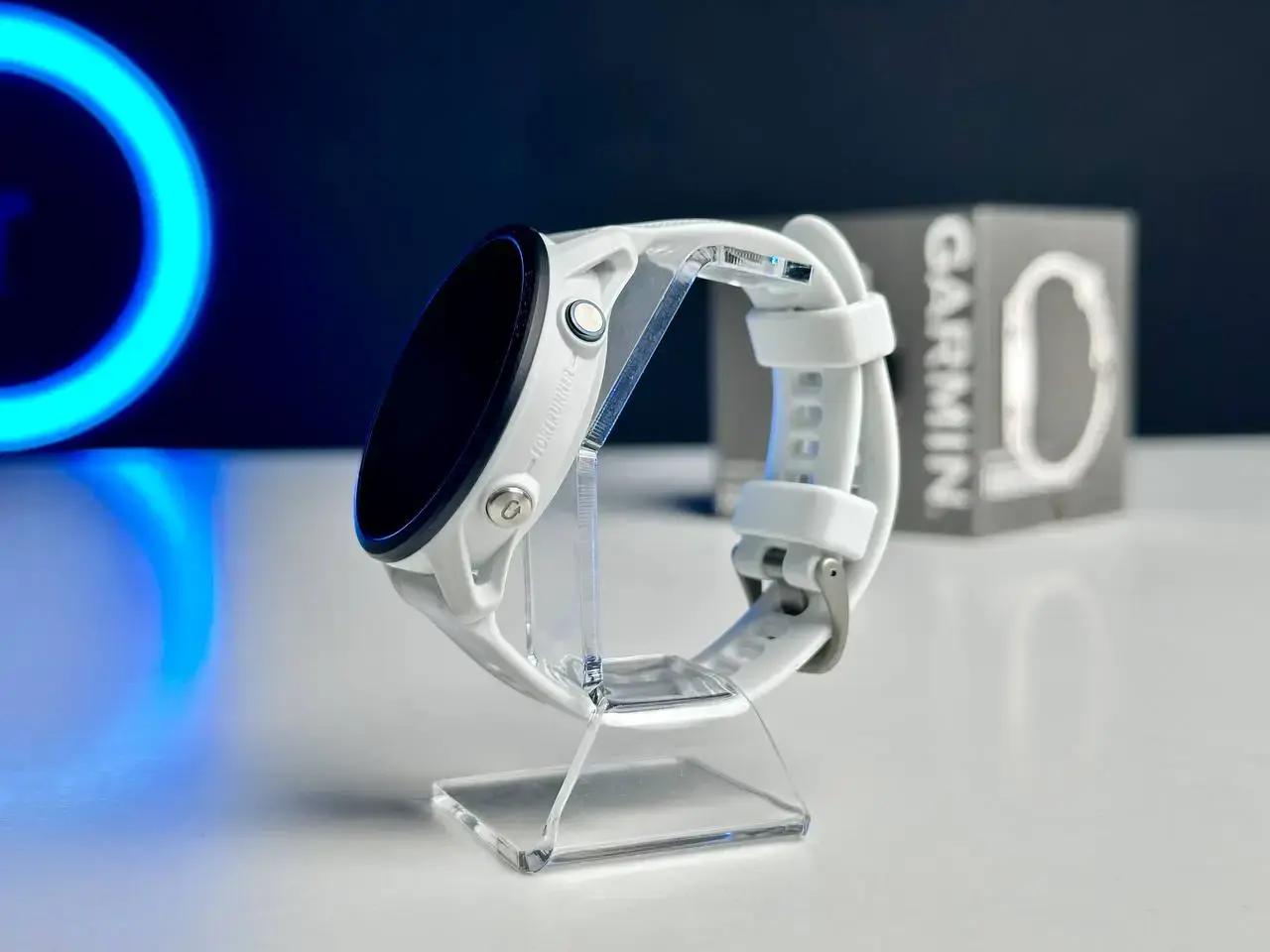 USED Смарт-годинник Garmin Forerunner 955 Whitestone (010-02638-11/31)
