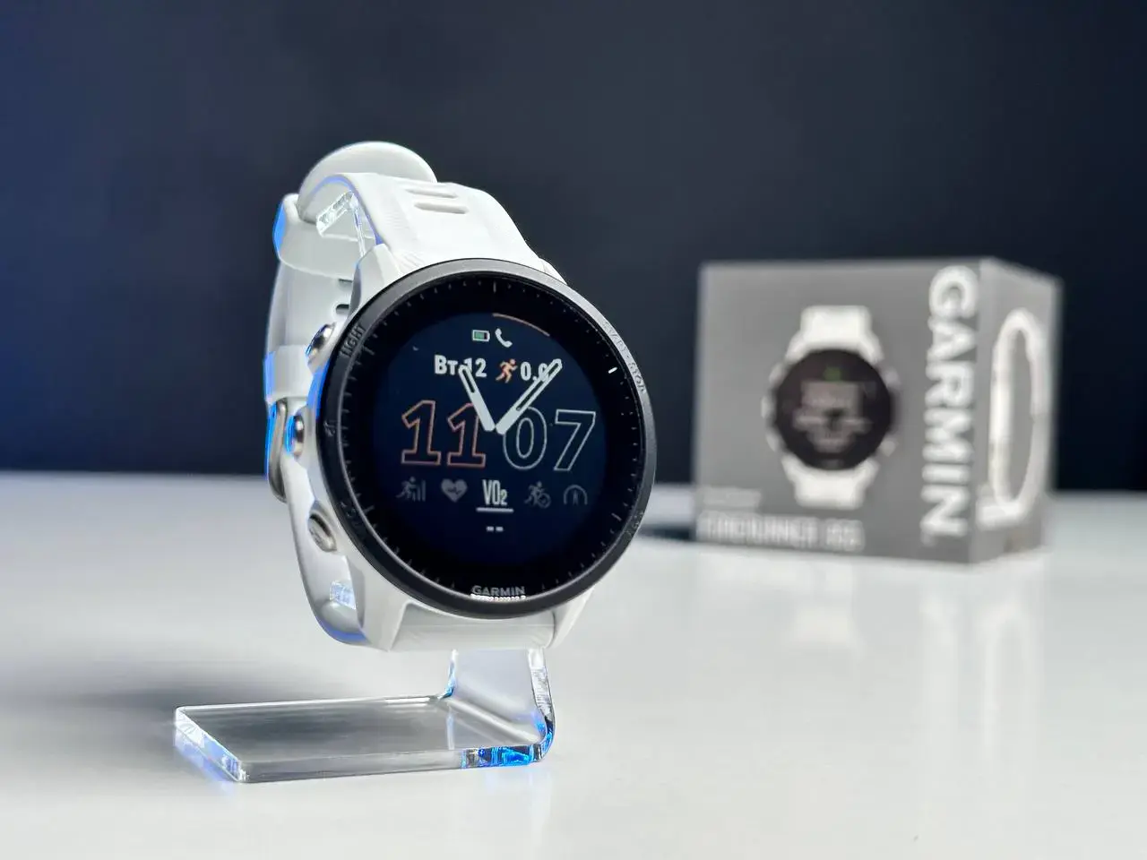 USED Смарт-годинник Garmin Forerunner 955 Whitestone (010-02638-11/31)