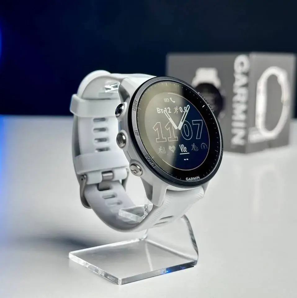 USED Смарт-годинник Garmin Forerunner 955 Whitestone (010-02638-11/31)