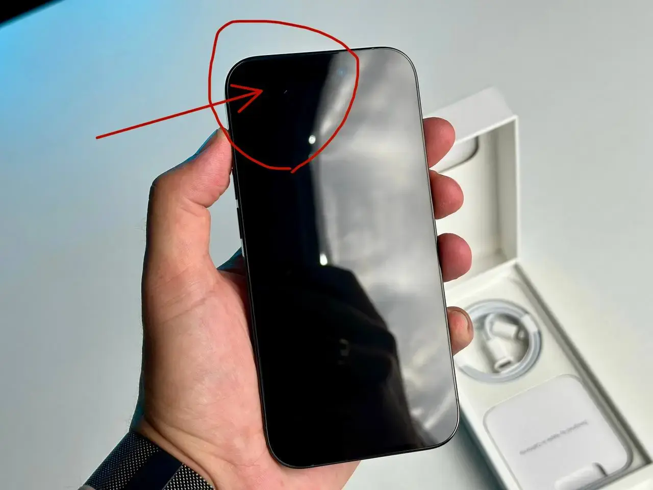 УЦІНКА Apple iPhone 14 Pro 1TB Space Black (MQ2G3)🔋100%(Стан - 9.9/10, Комплект - повний | гарантія - 12 міс.)