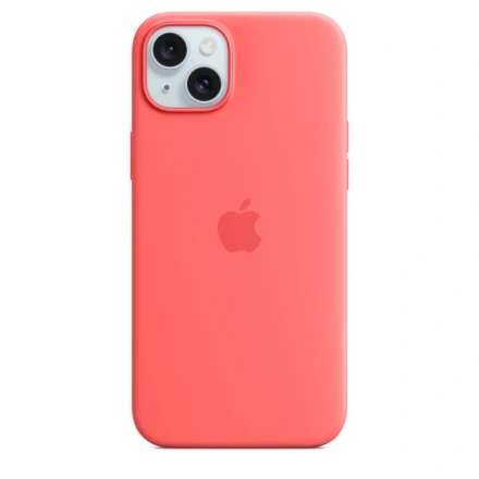 Чохол Apple iPhone 15 Plus Silicone Case with MagSafe Lux Copy - Guava