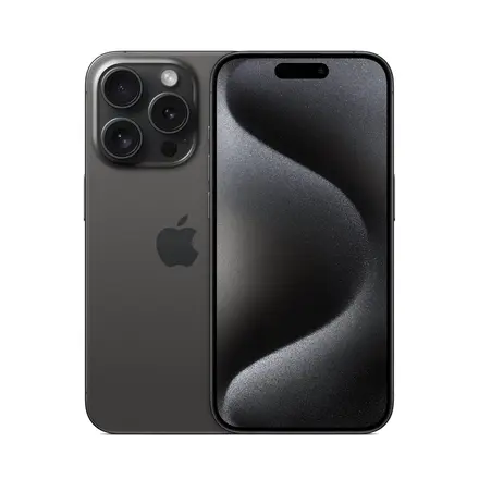 Apple iPhone 15 Pro 256GB Black Titanium Dual Sim (MTQ83)