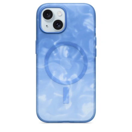 Чохол OtterBox Figura Series Case with MagSafe for iPhone 15 - Blue (HQZU2, 77-94417)