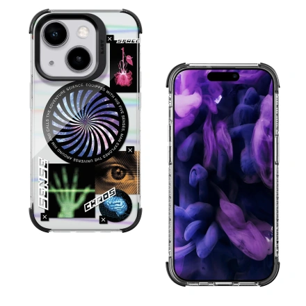 Чехол LAUT POP COSMIC case with MagSafe for iPhone 15 (L_IP23A_POP_CO)