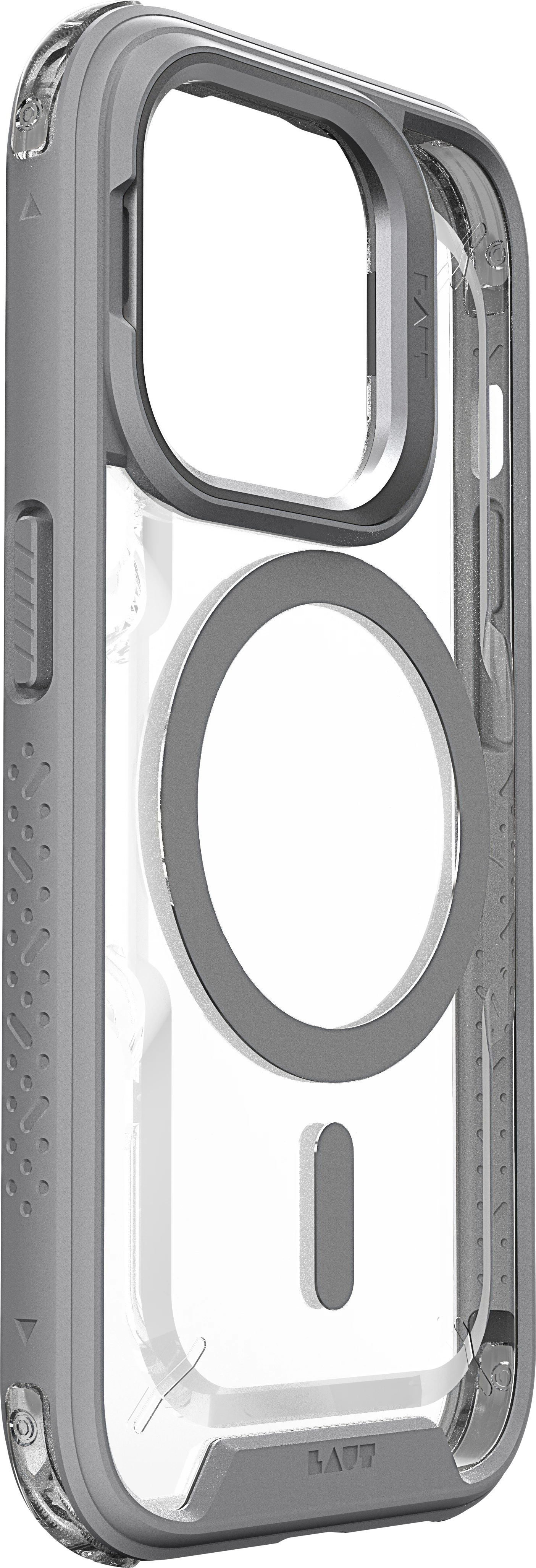 Laut Crystal Matter MagSafe Case for Apple iPhone 15 Pro Max in Grey