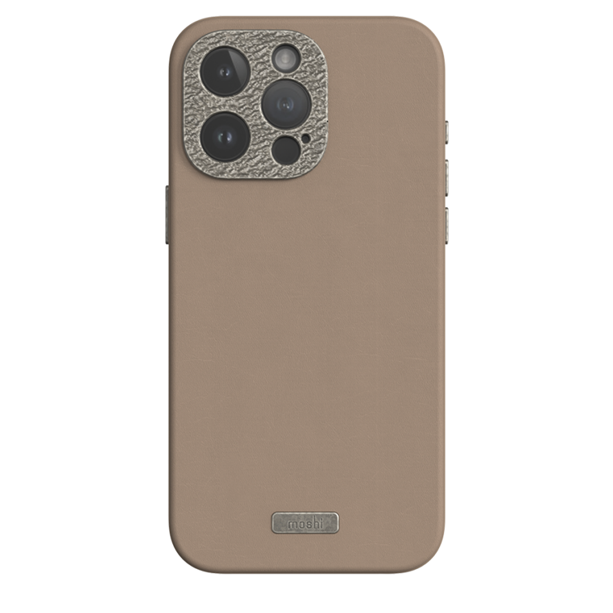 Чохол Moshi Napa Slim Hardshell Case for iPhone 15 Pro Max - Woodsmoke Brown (99MO231108)