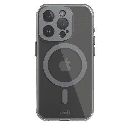 Чехол Moshi iGlaze Slim Hardshell Case for iPhone 15 Pro - Meteorite Gray (99MO231007)