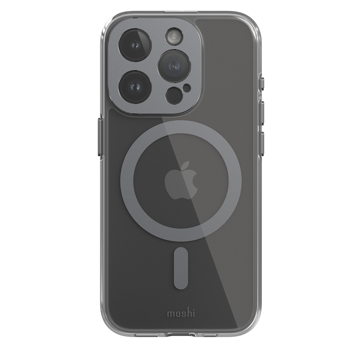 Чохол Moshi iGlaze Slim Hardshell Case for iPhone 15 Pro - Meteorite Gray (99MO231007)