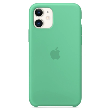 Чехол Apple iPhone 11 Silicone Case Lux Copy - Spearmint (MWYV2)