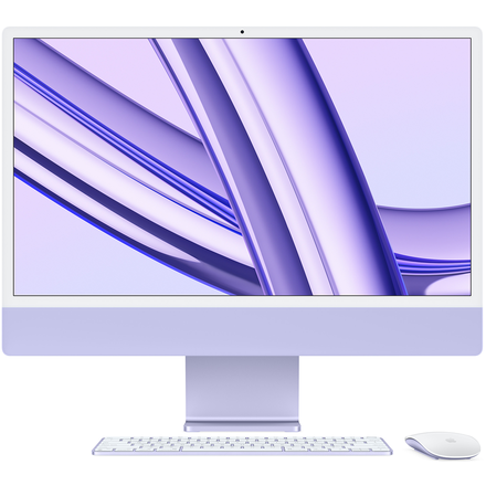 Apple iMac 24" M3 10GPU/24GB/256GB Purple 2023 (Z19P0001Q)