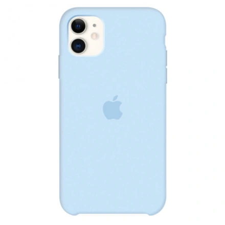 Чехол Apple iPhone 11 Silicone Case Lux Copy - Lilac Cream (MWYV2)