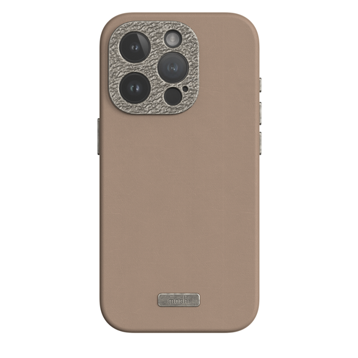 Чохол Moshi Napa Slim Hardshell Case for iPhone 15 Pro - Woodsmoke Brown (99MO231107)