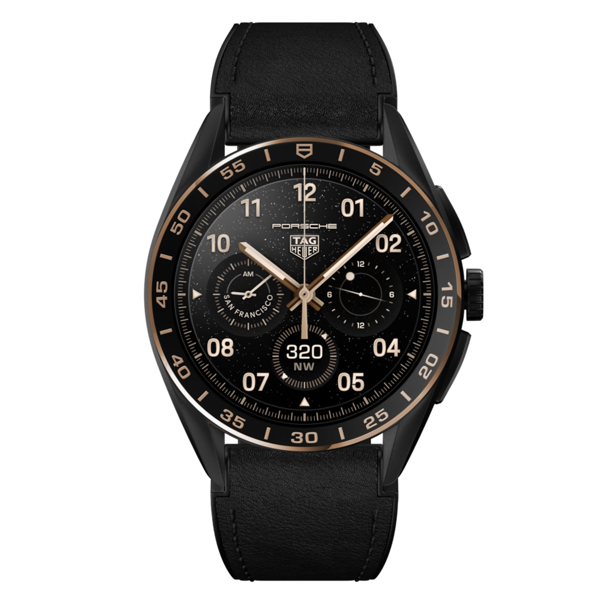 Смарт-часы TAG HEUER CONNECTED Calibre E4 Bright Black Edition - 45 mm Titanium (SBR8A83.BT6302)