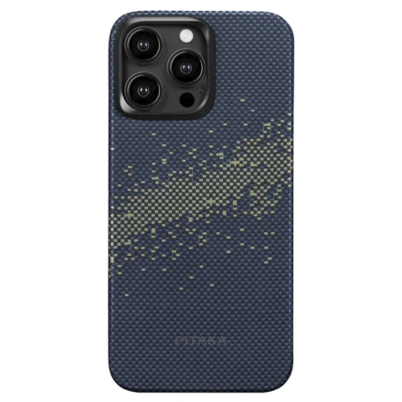 Чехол Pitaka MagEZ Case 4 StarPeak for iPhone 15 Pro - Milky Way Galaxy (KI1501PMYG)