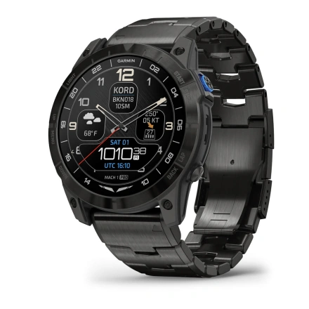 Смарт-часы Garmin D2 Mach 1 Pro with Vented Titanium Bracelet (010-02804-80/81)
