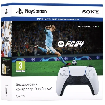 Беспроводной геймпад Sony DualSense – EA SPORTS FC 24 Bundle