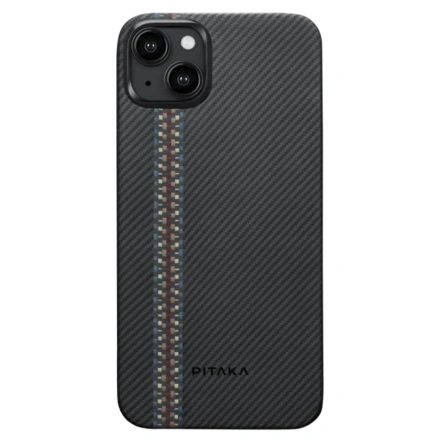 Чехол Pitaka MagEZ Case 4 Twill 600D for iPhone 15 - Rhapsody (FR1501)