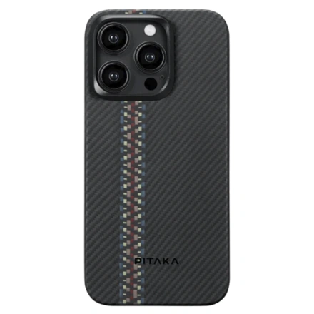 Чехол Pitaka MagEZ Case 4 Twill 600D for iPhone 15 Pro - Rhapsody (FR1501P)
