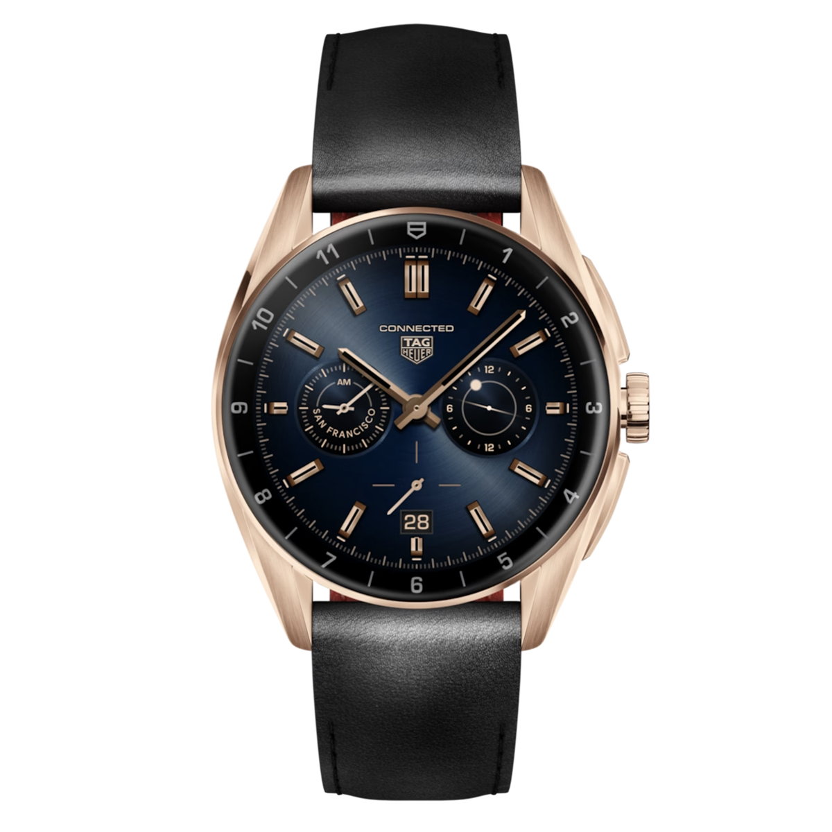 Смарт-годинник TAG HEUER CONNECTED Calibre E4 Golden Bright Edition - 42 mm Rose Golden PVD Steel (SBR8011.BC6652)