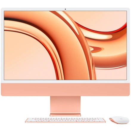 Apple iMac 24" M3 10GPU/8GB/256GB Orange 2023 (MQRX3, Z19R00015)