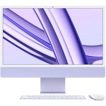 Apple iMac 24" M3 10GPU/8GB/256GB Purple 2023 (MQRV3, Z19P00015)