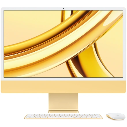 Apple iMac 24" M3 10GPU/8GB/256GB Yellow 2023 (MQRL3, Z19F00015)