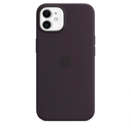 Чехол Apple iPhone 11 Silicone Case Lux Copy - Elderberry (MWYV2)