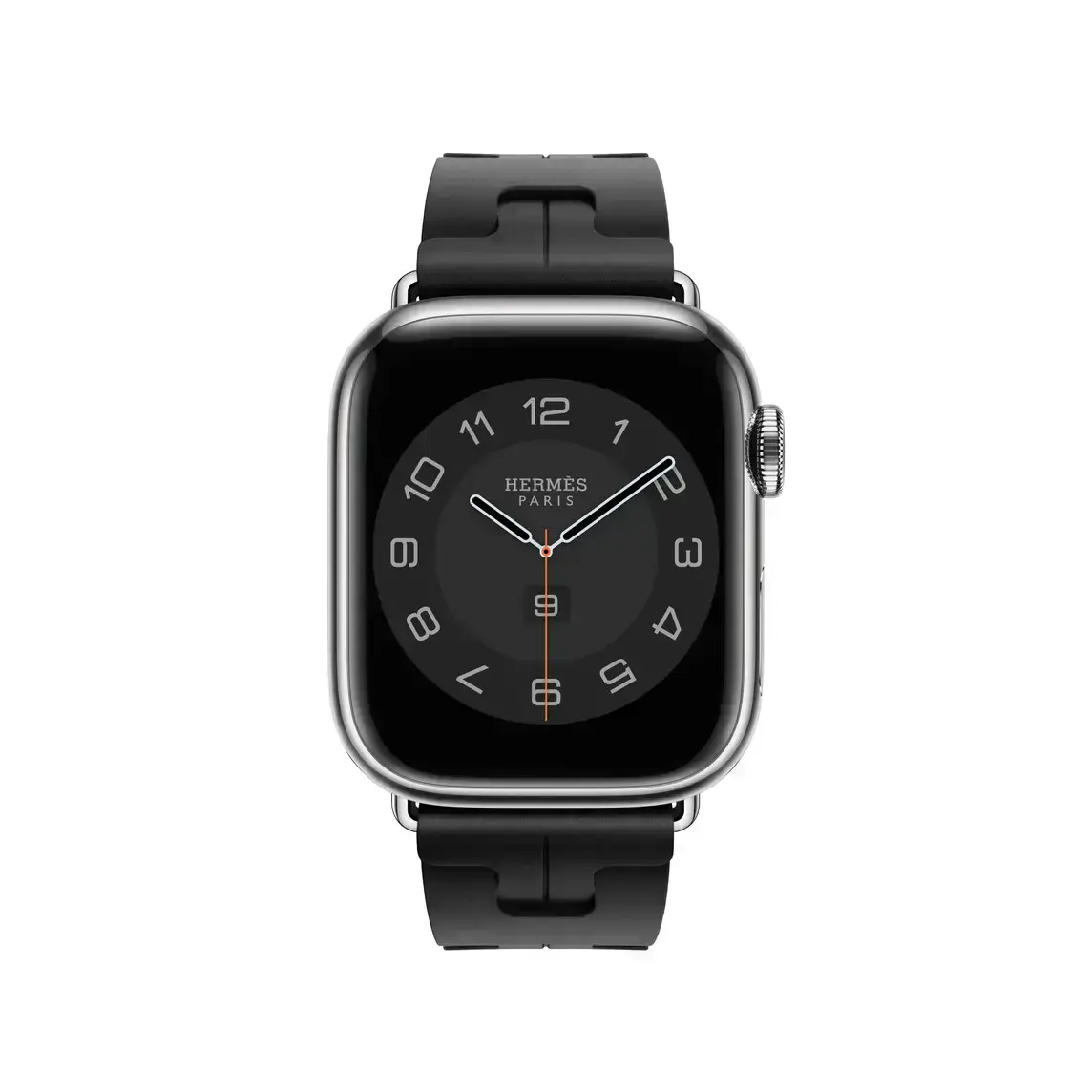 Ремінець Apple Watch Hermès 38/40/41/42mm Noir Kilim Single Tour (MTHT3, MXJK3)