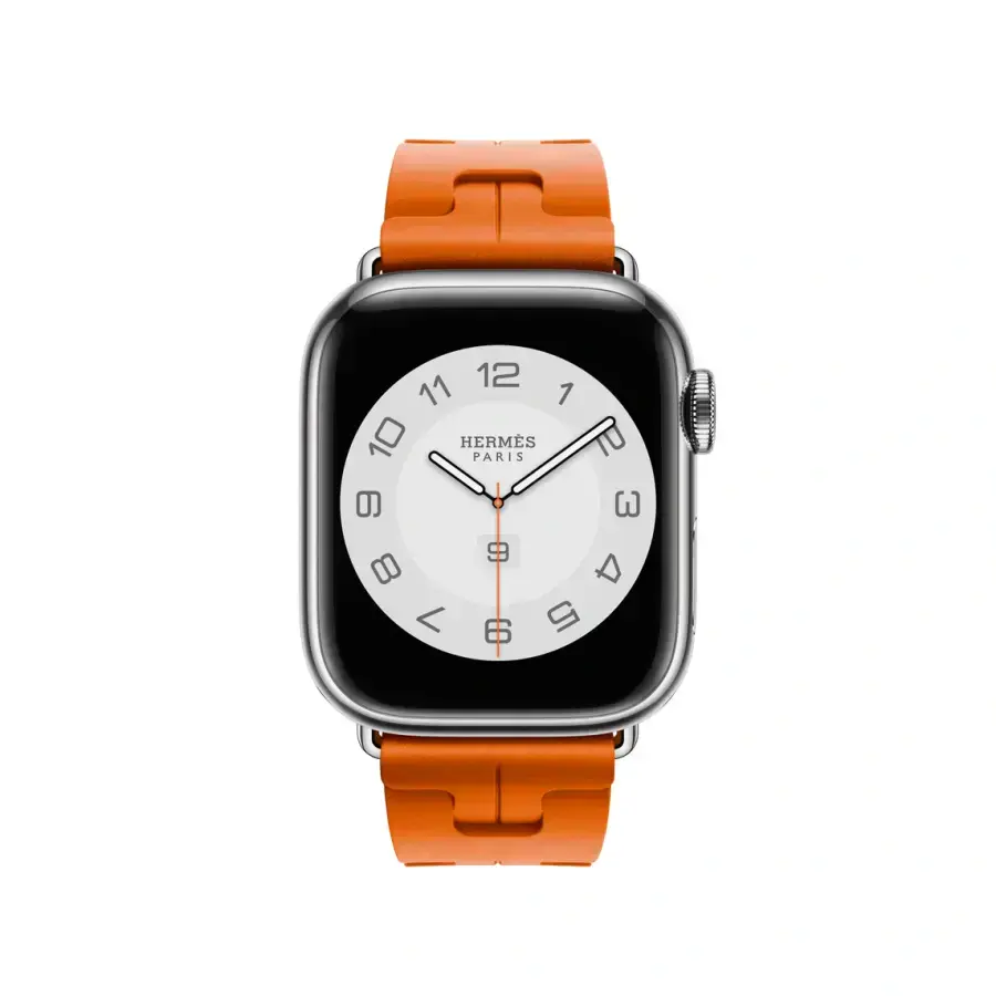 Ремешок Apple Watch Hermès 38/40/41/42mm Orange Kilim Single Tour (MTHV3, MXJJ3)