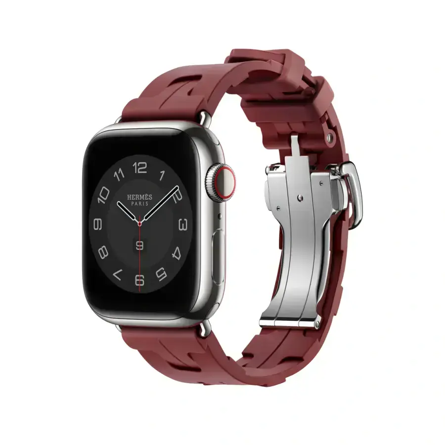 Ремешок Apple Watch Hermès 38/40/41/42mm Rouge H Kilim Single Tour (MTHW3)