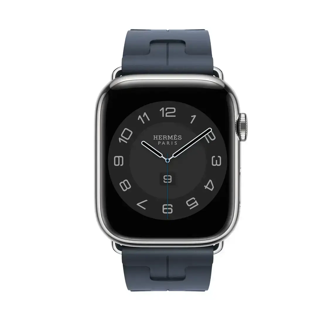 Ремешок Apple Watch Hermès 42/44/45/49mm Navy Kilim Single Tour (MTHY3)
