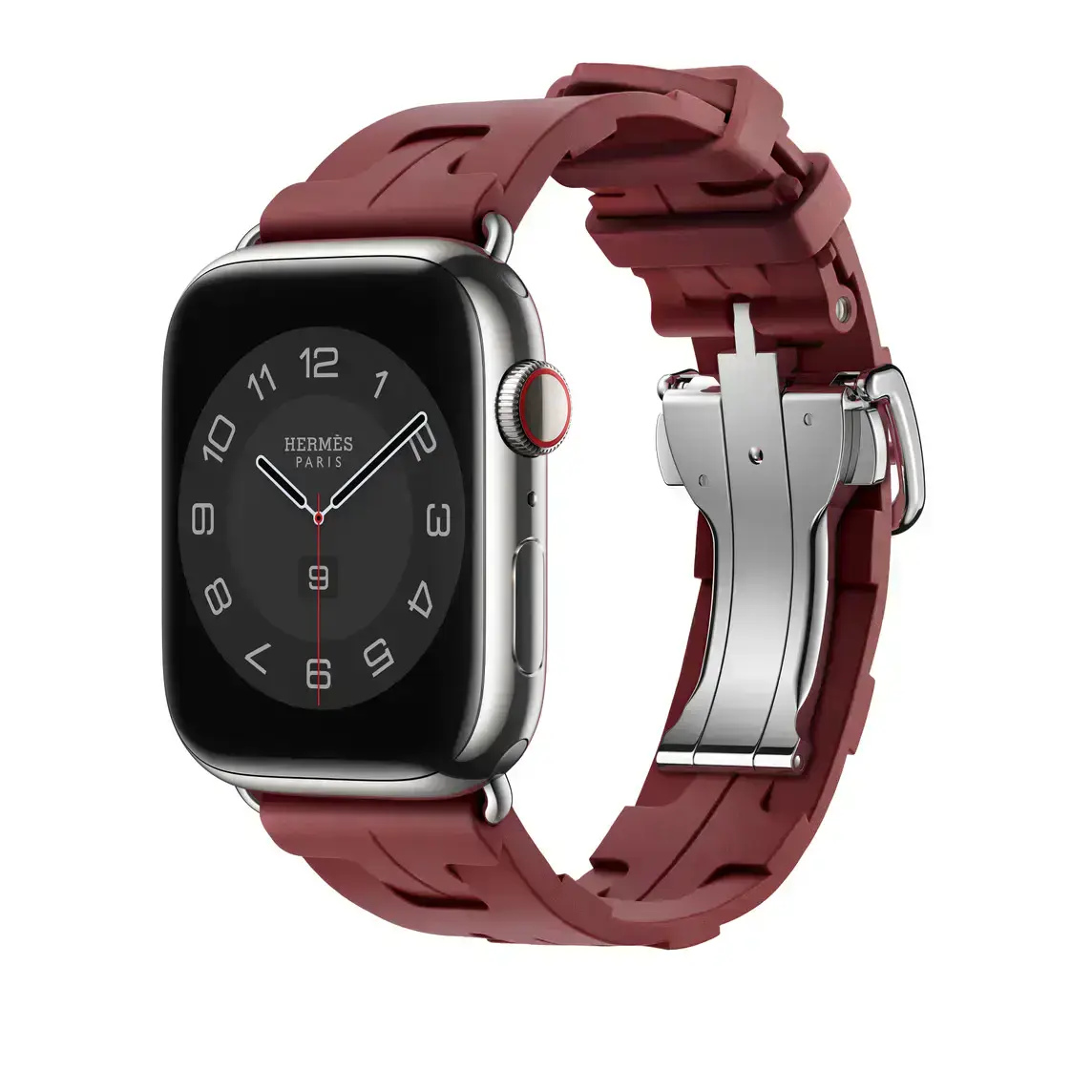 Ремешок Apple Watch Hermès 42/44/45/49mm Rouge H Kilim Single Tour (MTJ13)