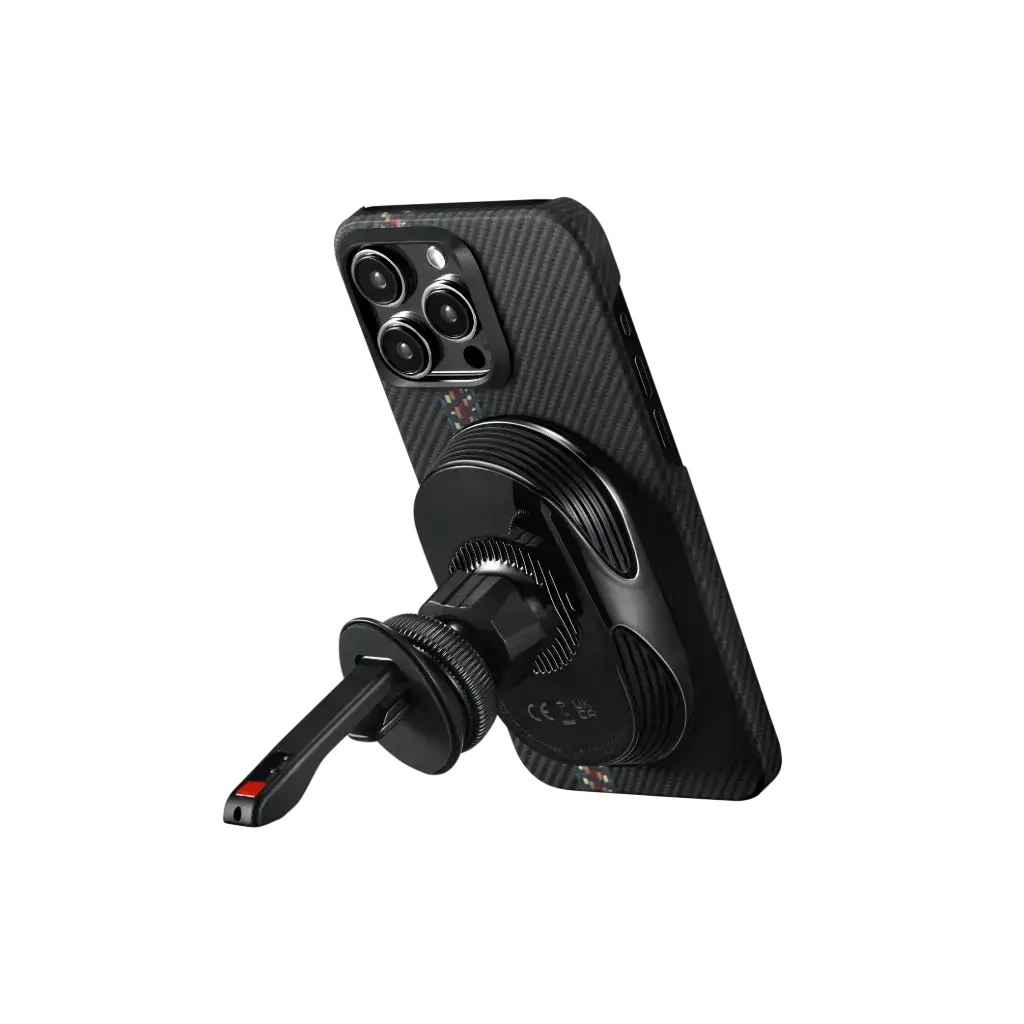 Автомобільне кріплення з бездротовою зарядкою Pitaka MagEZ Car Mount Pro 2 (CM2301N)