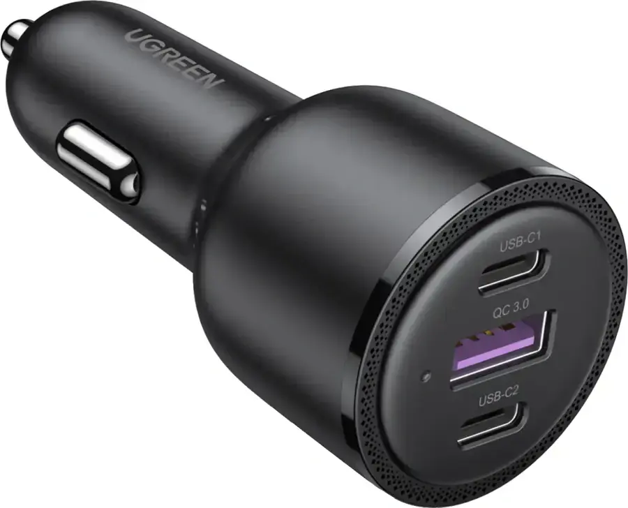 Автомобильное зарядное устройство для UGREEN CD239 Car Charger 69W Max - Black (UGR-20467)