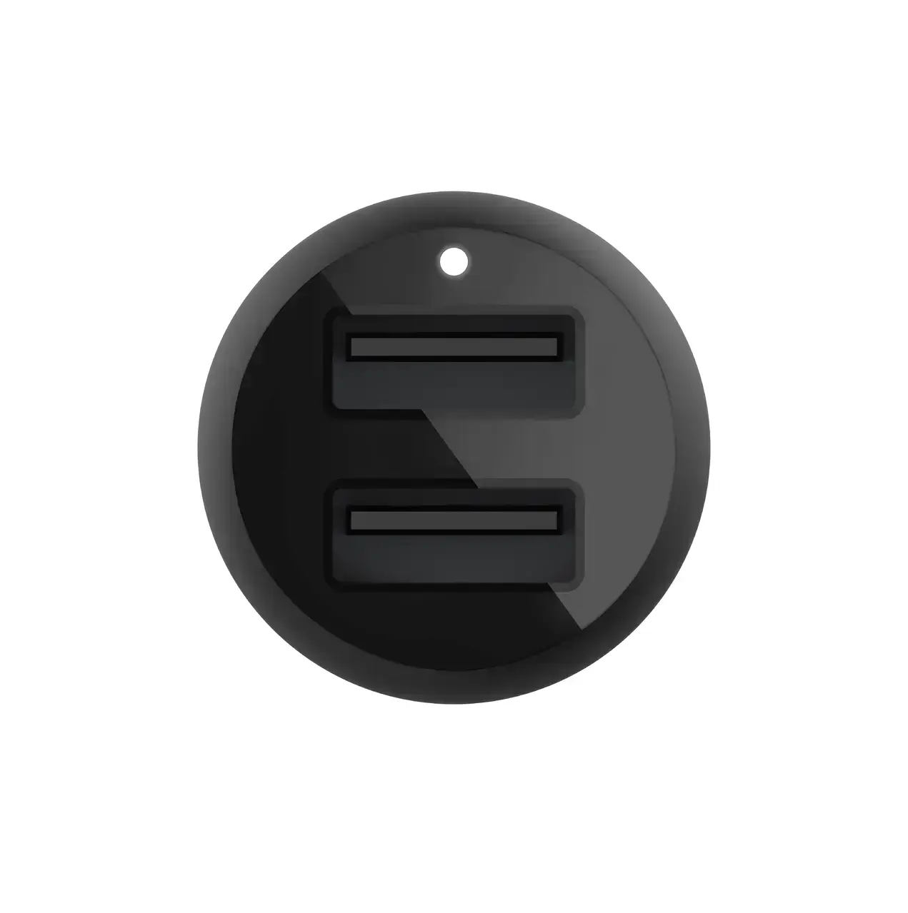 Автомобільний зарядний пристрій з кабелем BoostCharge Dual USB-A Car Charger 24W + USB-A to Lightning Cable (CCD001bt1MBK)