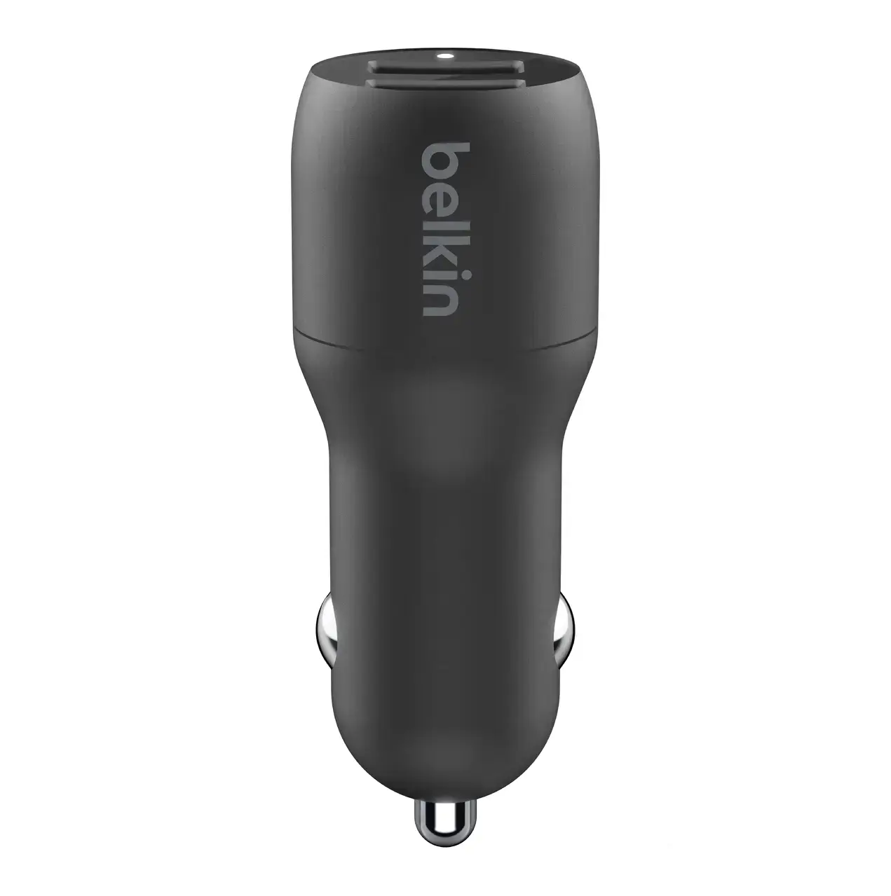 Автомобільний зарядний пристрій з кабелем BoostCharge Dual USB-A Car Charger 24W + USB-A to Lightning Cable (CCD001bt1MBK)