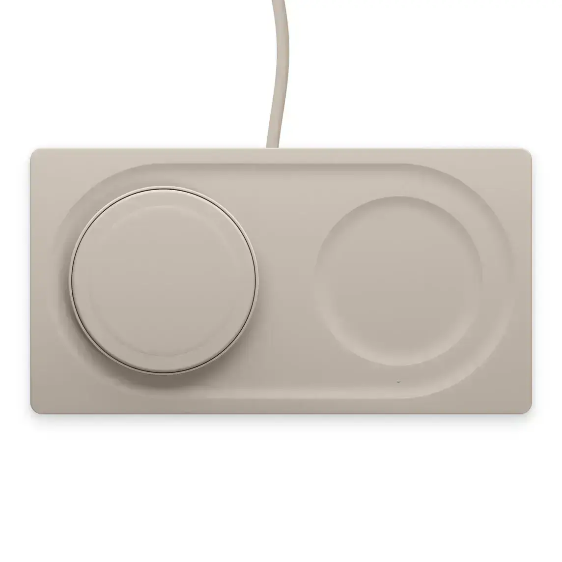 Беспроводная зарядная панель Belkin BoostCharge Pro 2-in-1 Wireless Charging Pad with Official MagSafe Charging 15W - Brown (WIZ019ttSA)